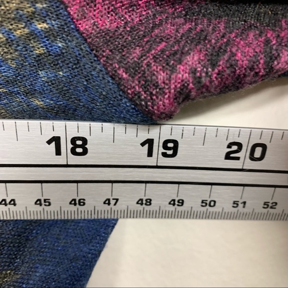 Alberto Makali Multi Color Ruffle Collar Size L - Picture 6 of 8